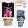 In October We Wear Pink Graphic Tee product image 1