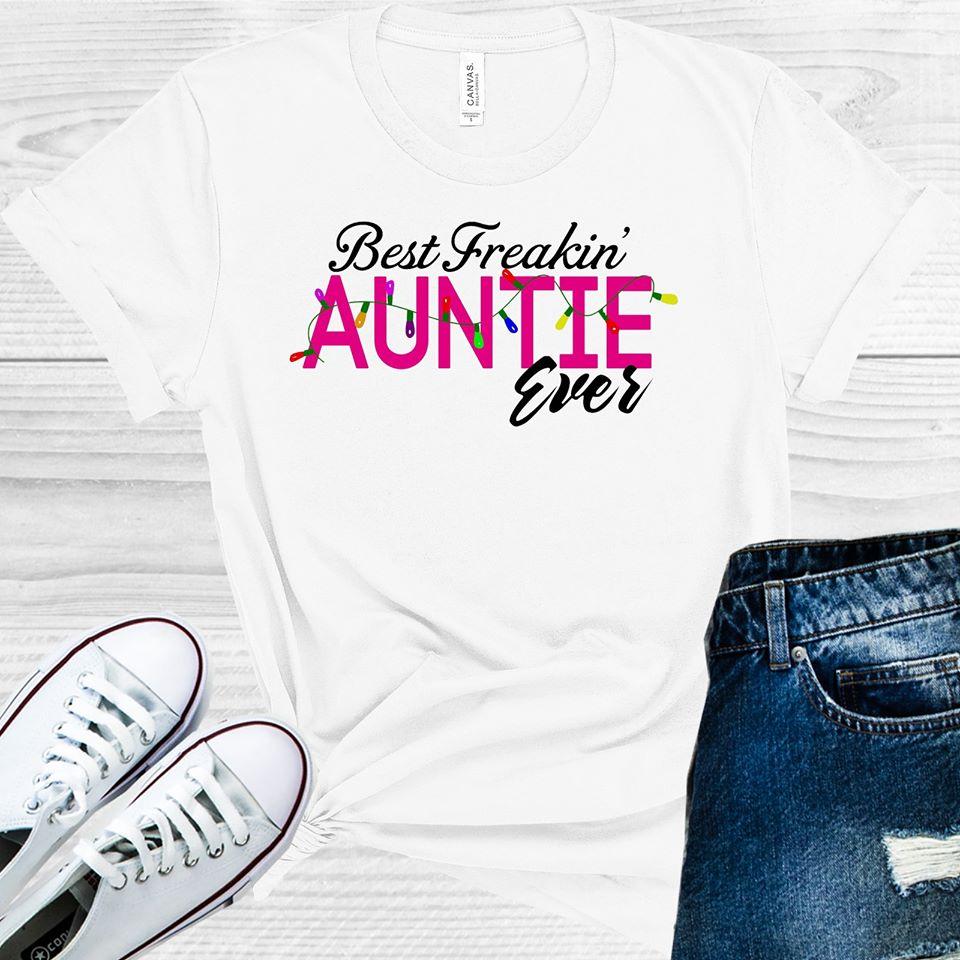 Best Freakin' Auntie Ever Graphic Tee product image 1