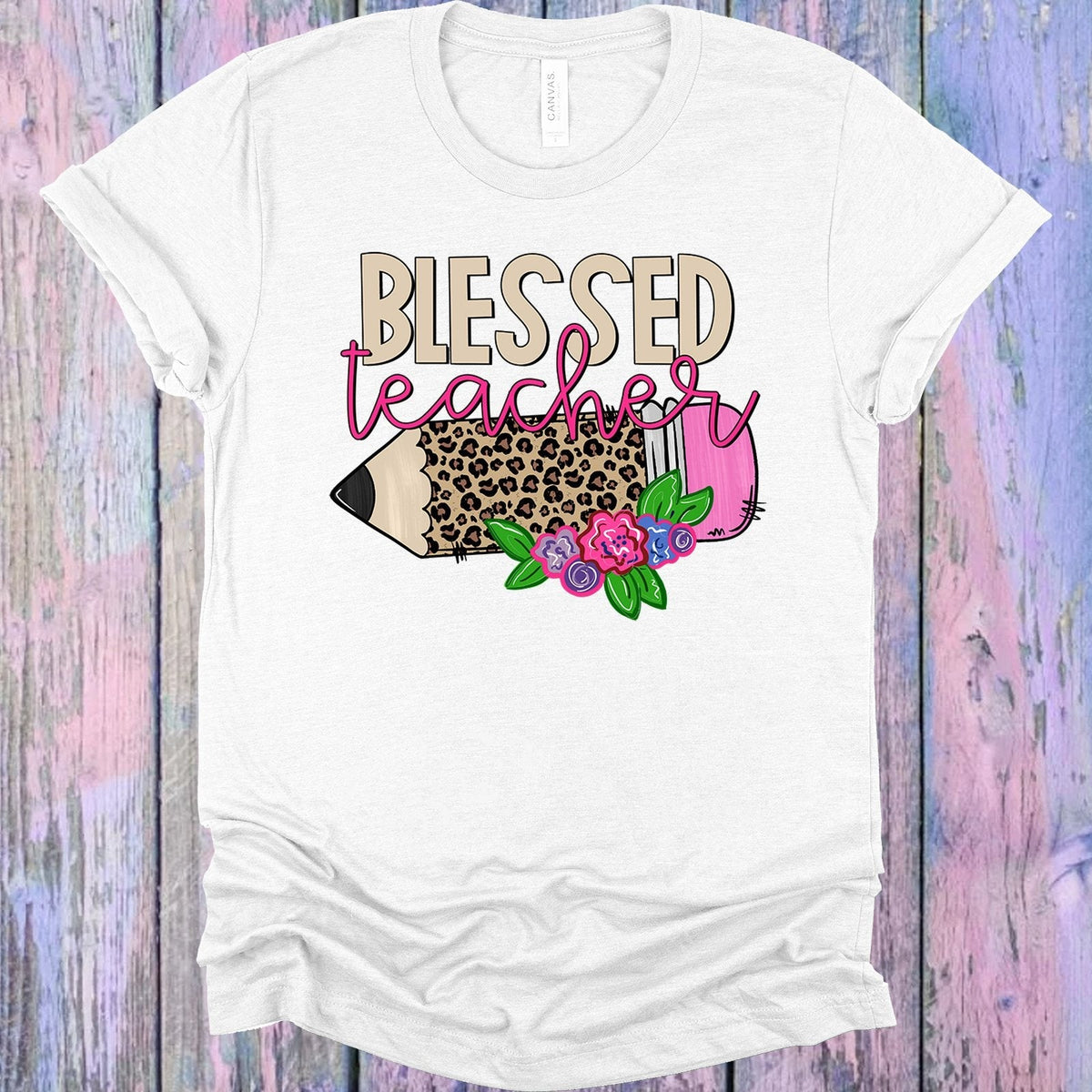 Blessed Teacher Graphic Tee product image 1