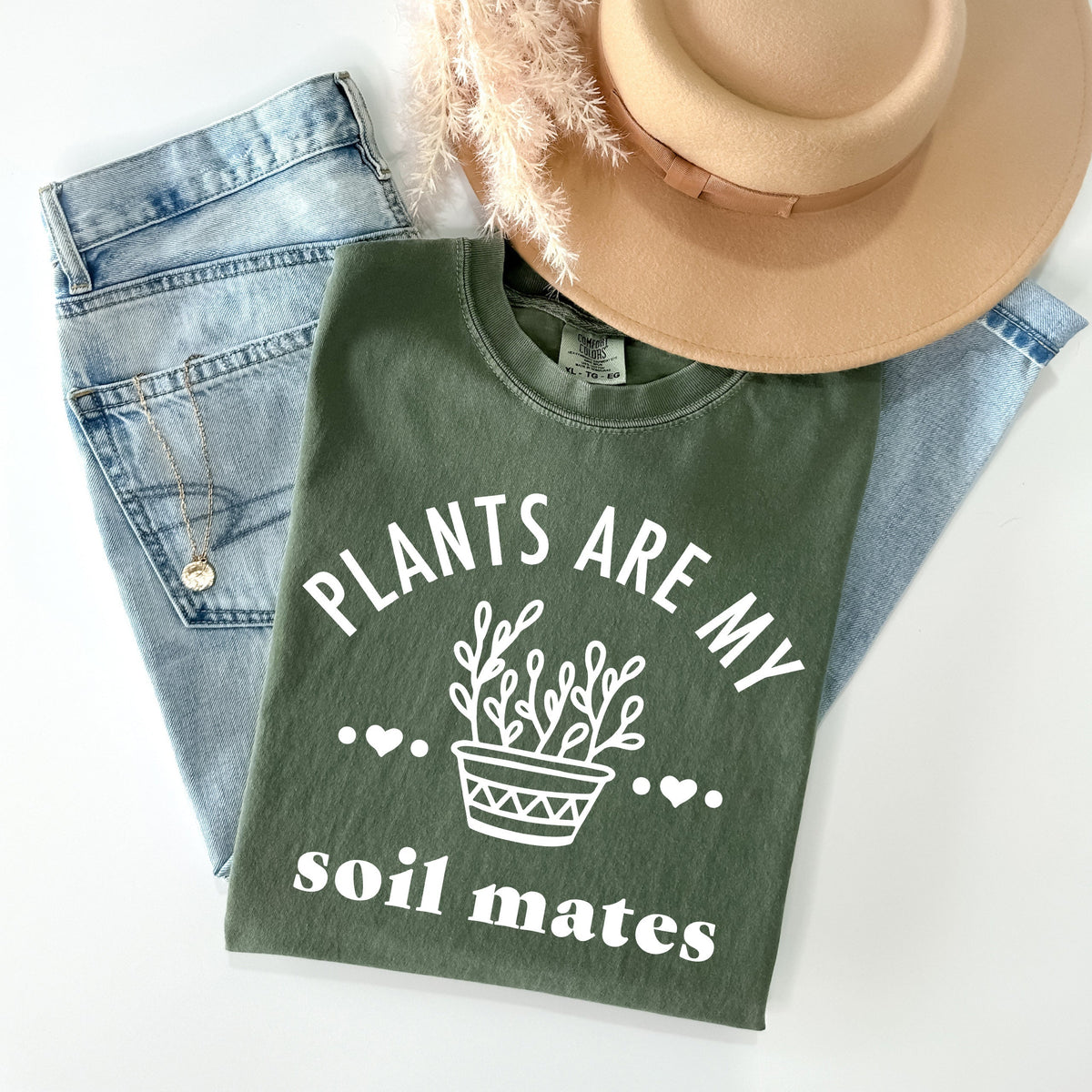 Plants are My Soil Mates Graphic Tee product image 1