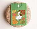 Fall Floral Goose Graphic Tee product image 1