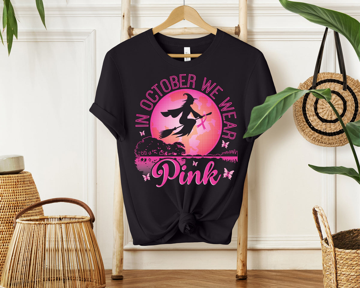 In October We Wear Pink Graphic Tee product image 1