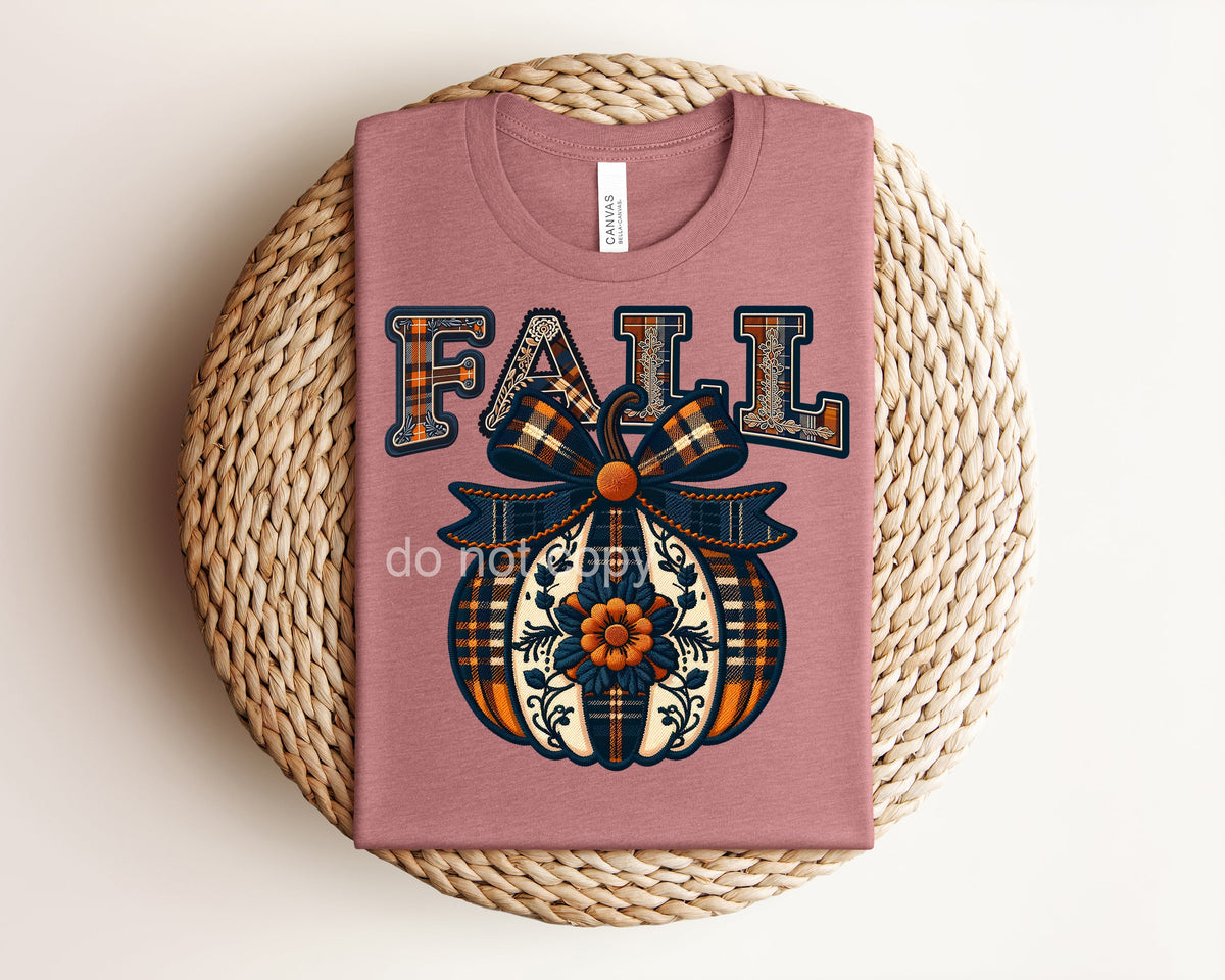 Fall Plaid Graphic Tee product image 1