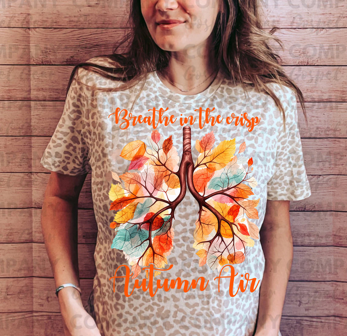 Breathe in the Crisp Autumn Air Graphic Tee product image 1