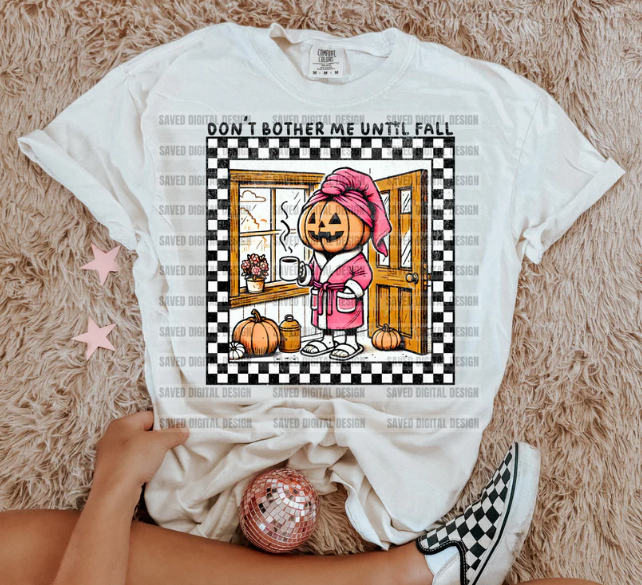 Don't Bother Me Until Fall Graphic Tee product image 1