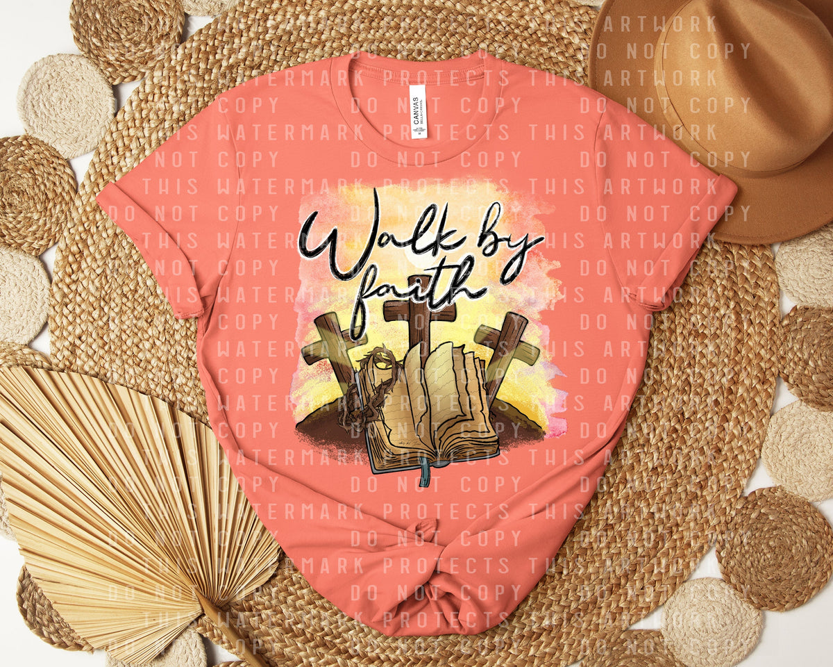 Walk by Faith Graphic Tee product image 1