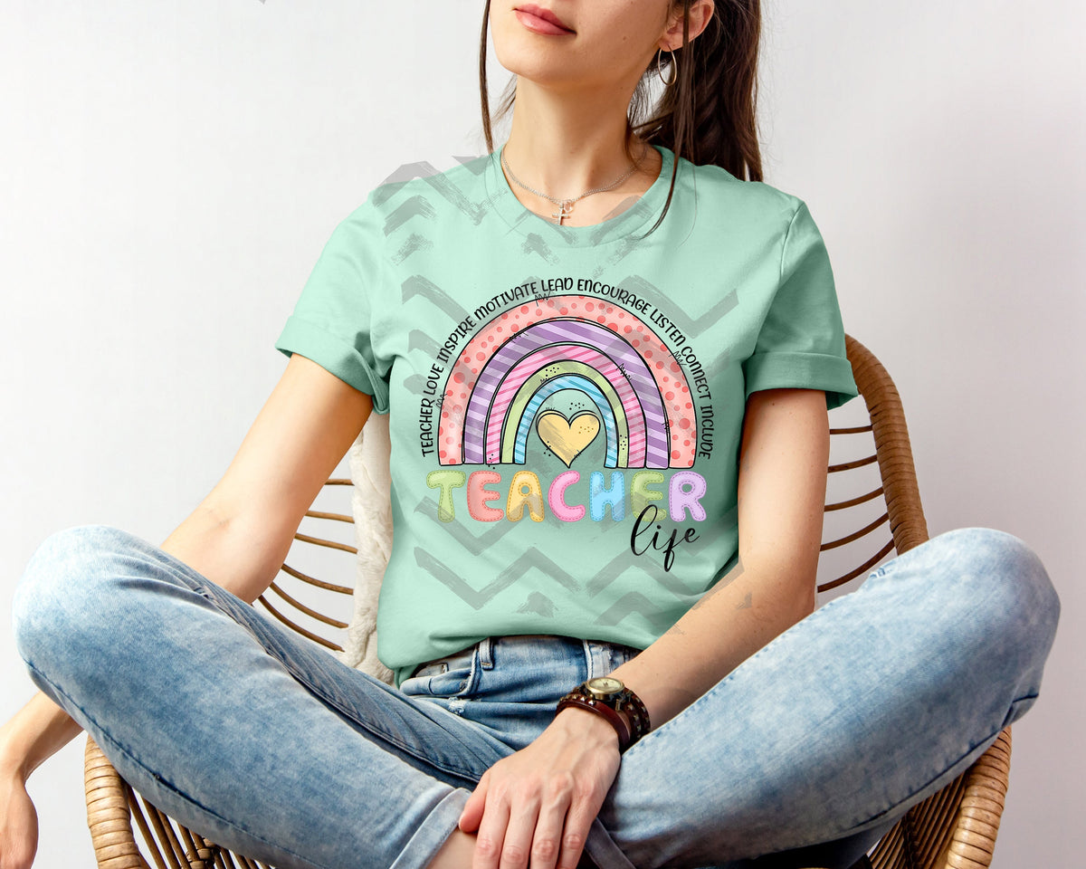 Teacher Life Graphic Tee product image 1