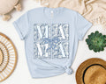 Blue Floral Mama Graphic Tee product image 1