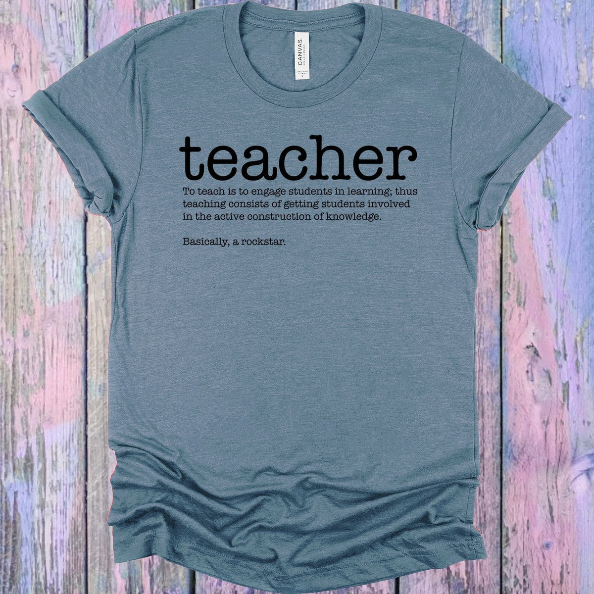 Teacher Basically a Rockstar Graphic Tee product image 1