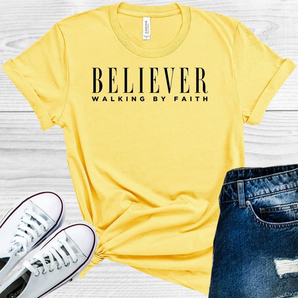 Believer Walking by Faith Graphic Tee product image 1