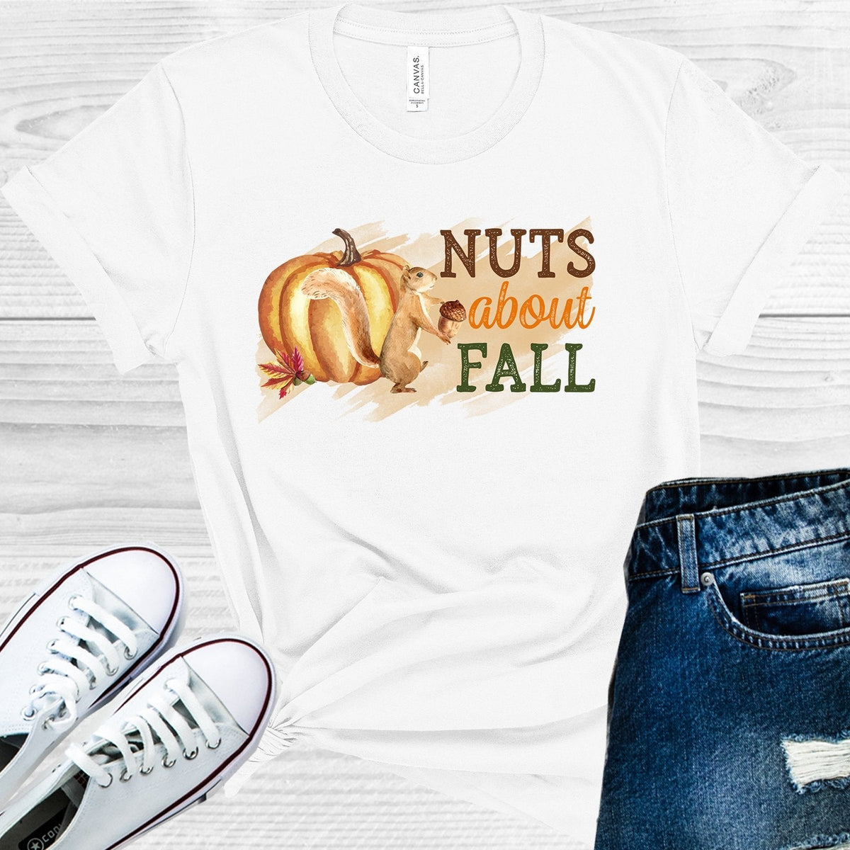 Nuts About Fall Graphic Tee product image 1